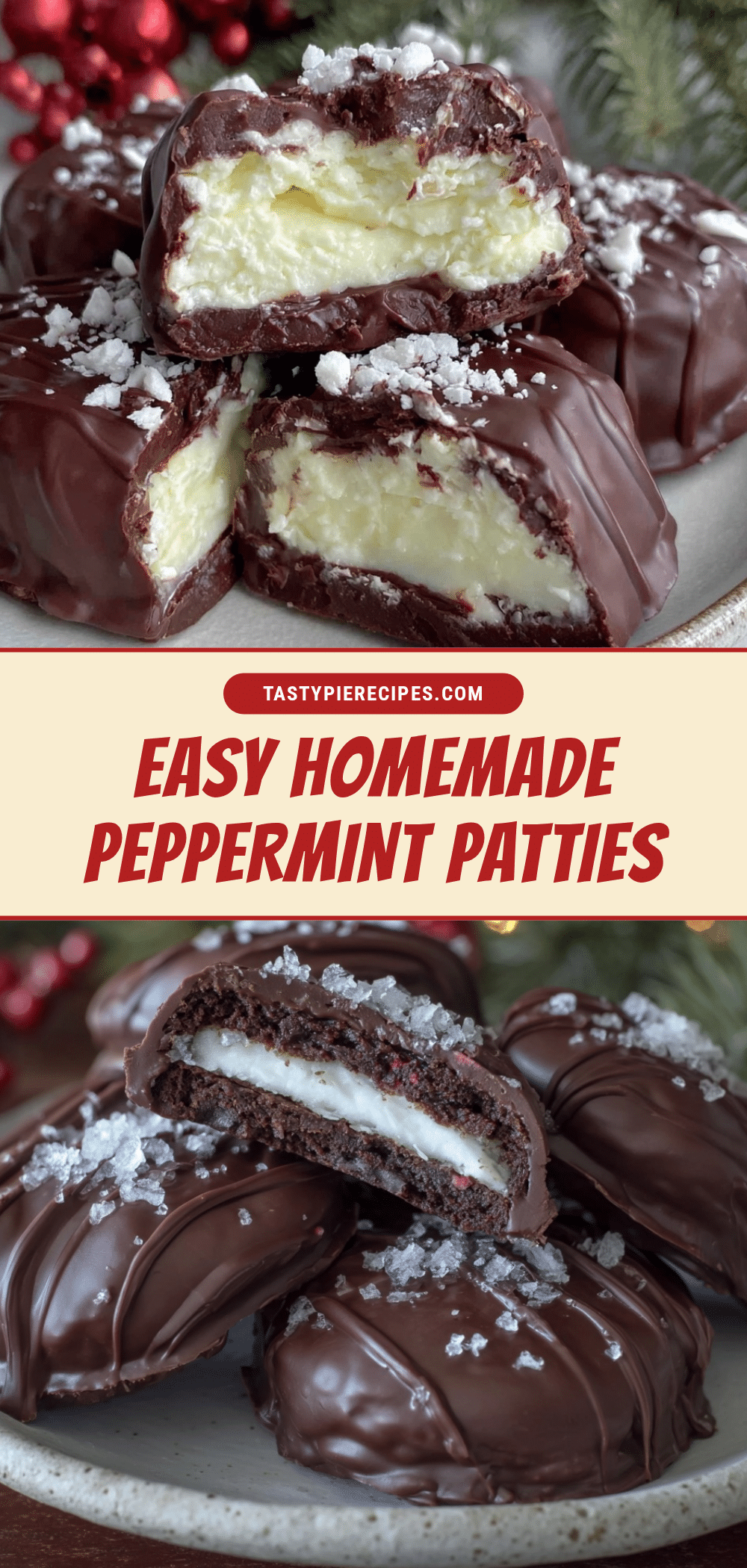 homemade peppermint patties recipe