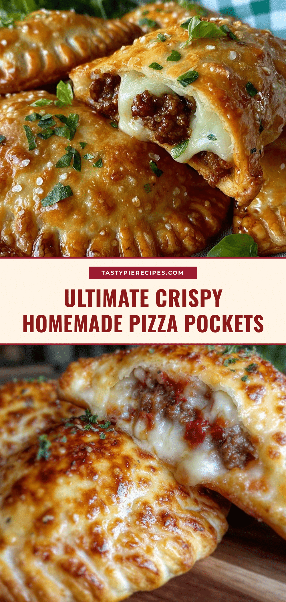 homemade pizza pockets recipe