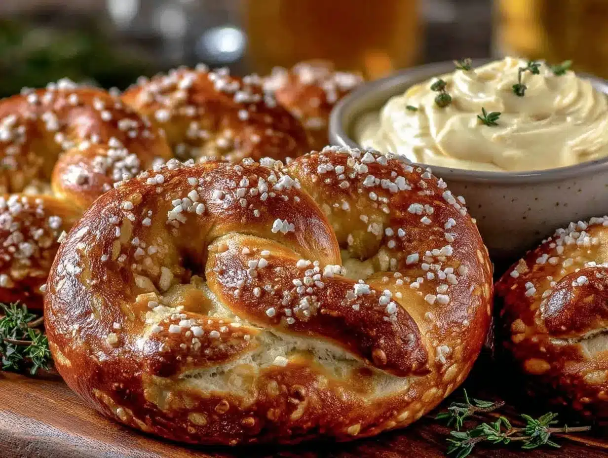 homemade soft pretzels recipe preparation steps
