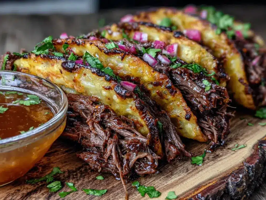 keto birria beef tacos - featured image