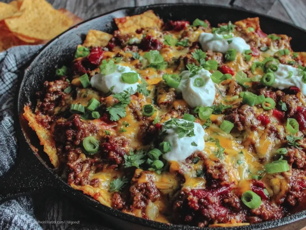 keto ground beef taco skillet - featured image