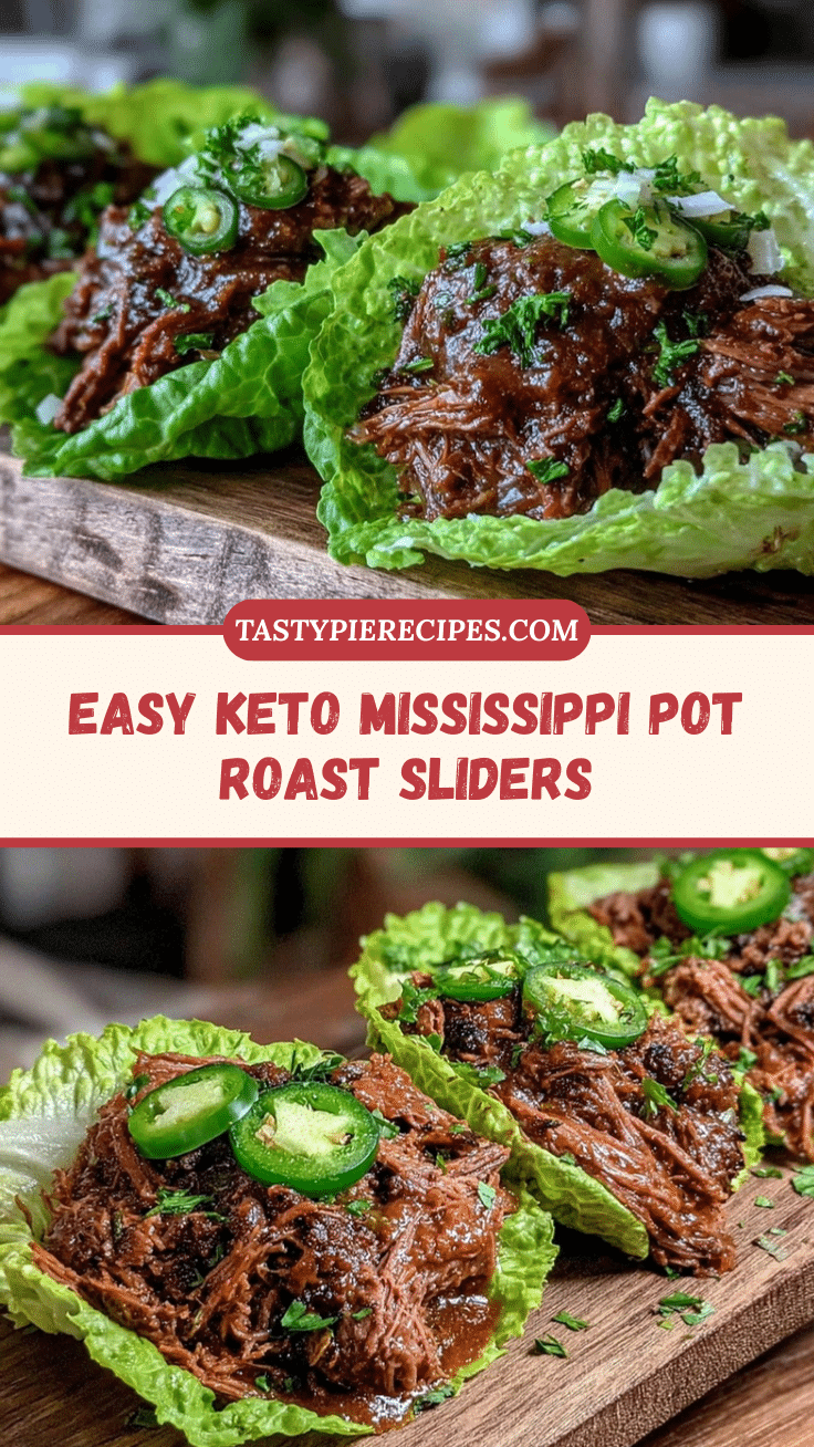 keto mississippi pot roast lettuce wrap sliders recipe