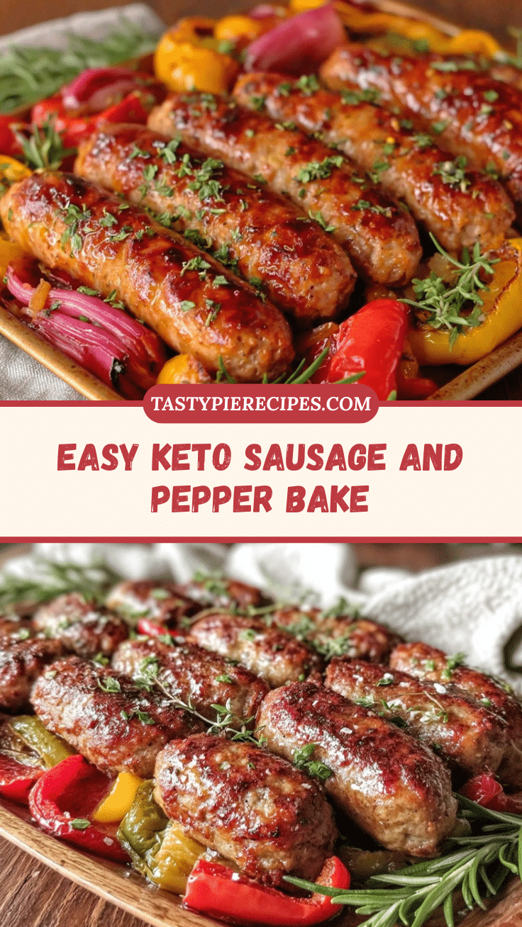 keto sausage and pepper sheet pan dinner recipe