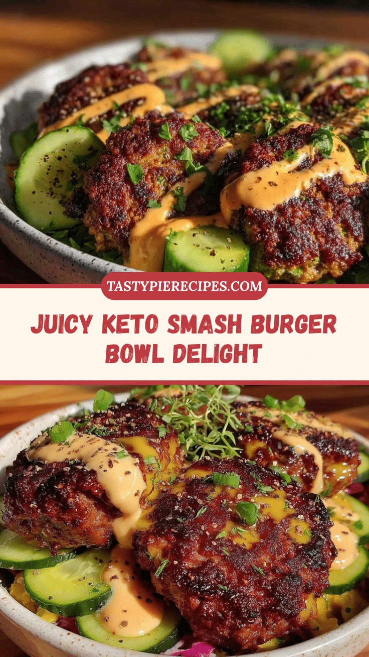 keto smash burger bowl recipe