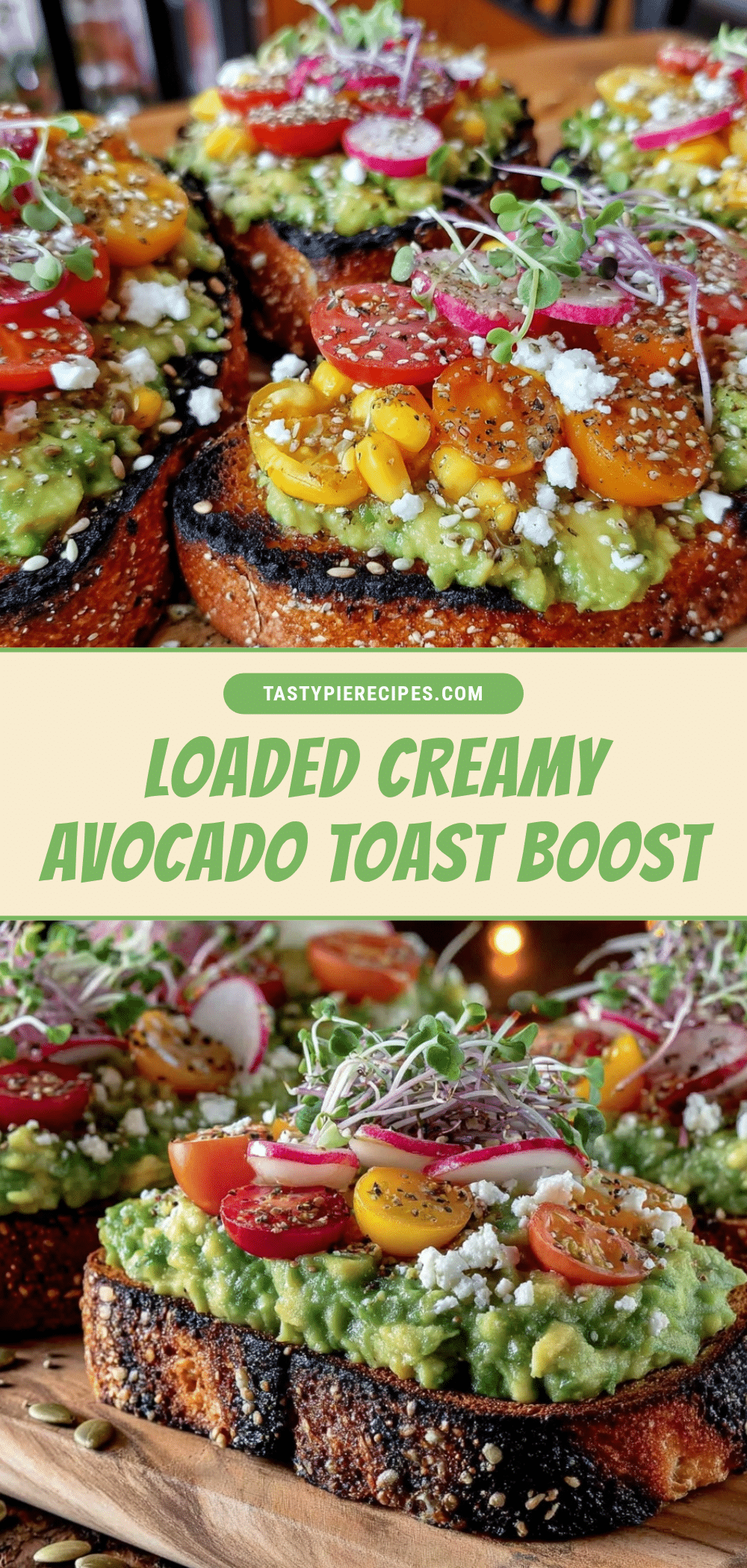 loaded avocado toast recipe