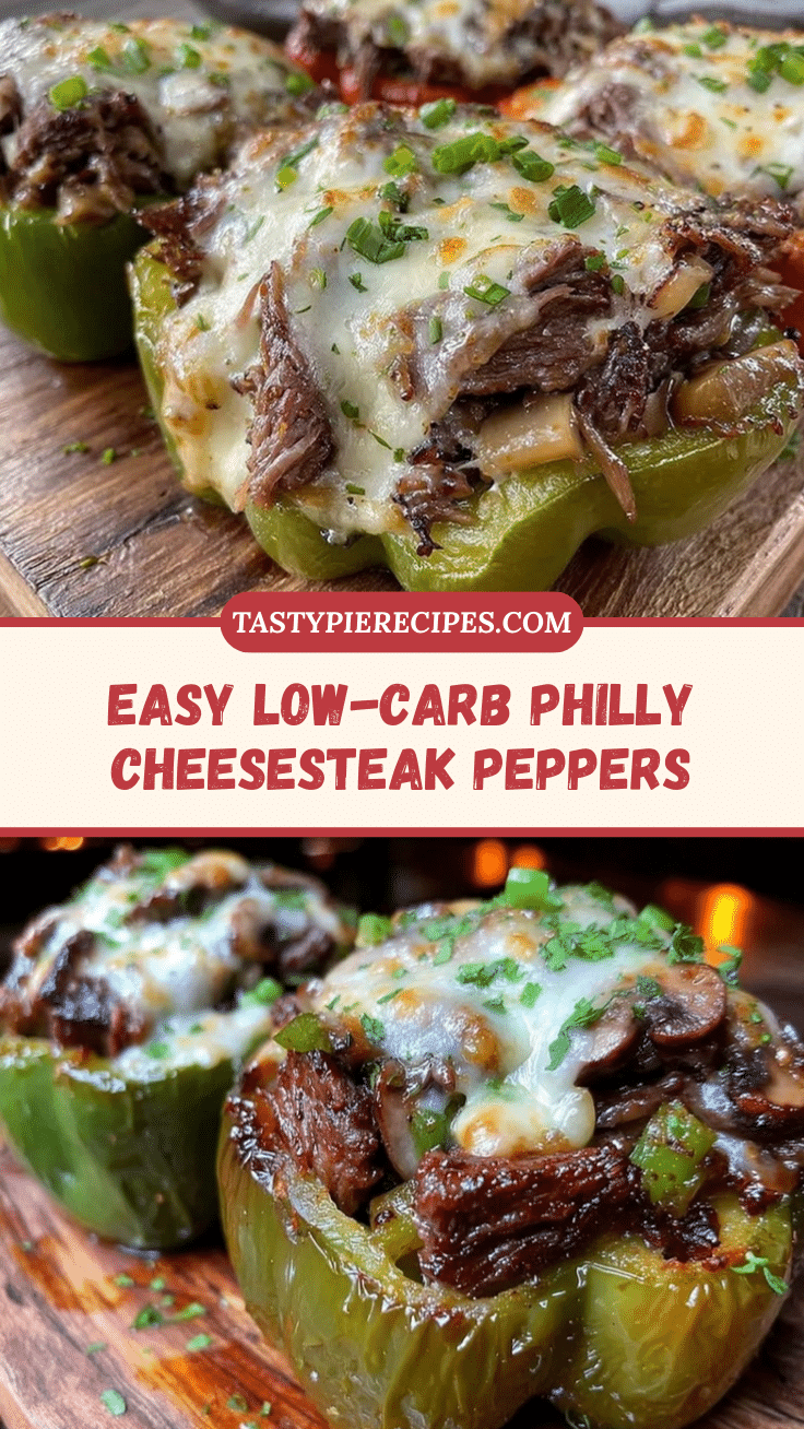 low carb philly cheesesteak stuffed peppers recipe