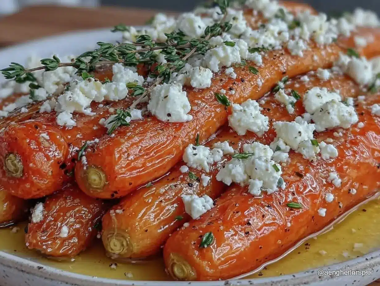 maple bourbon roasted carrots preparation steps