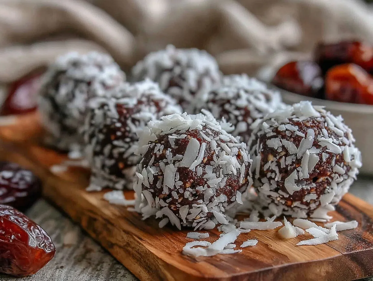 no bake date energy balls preparation steps