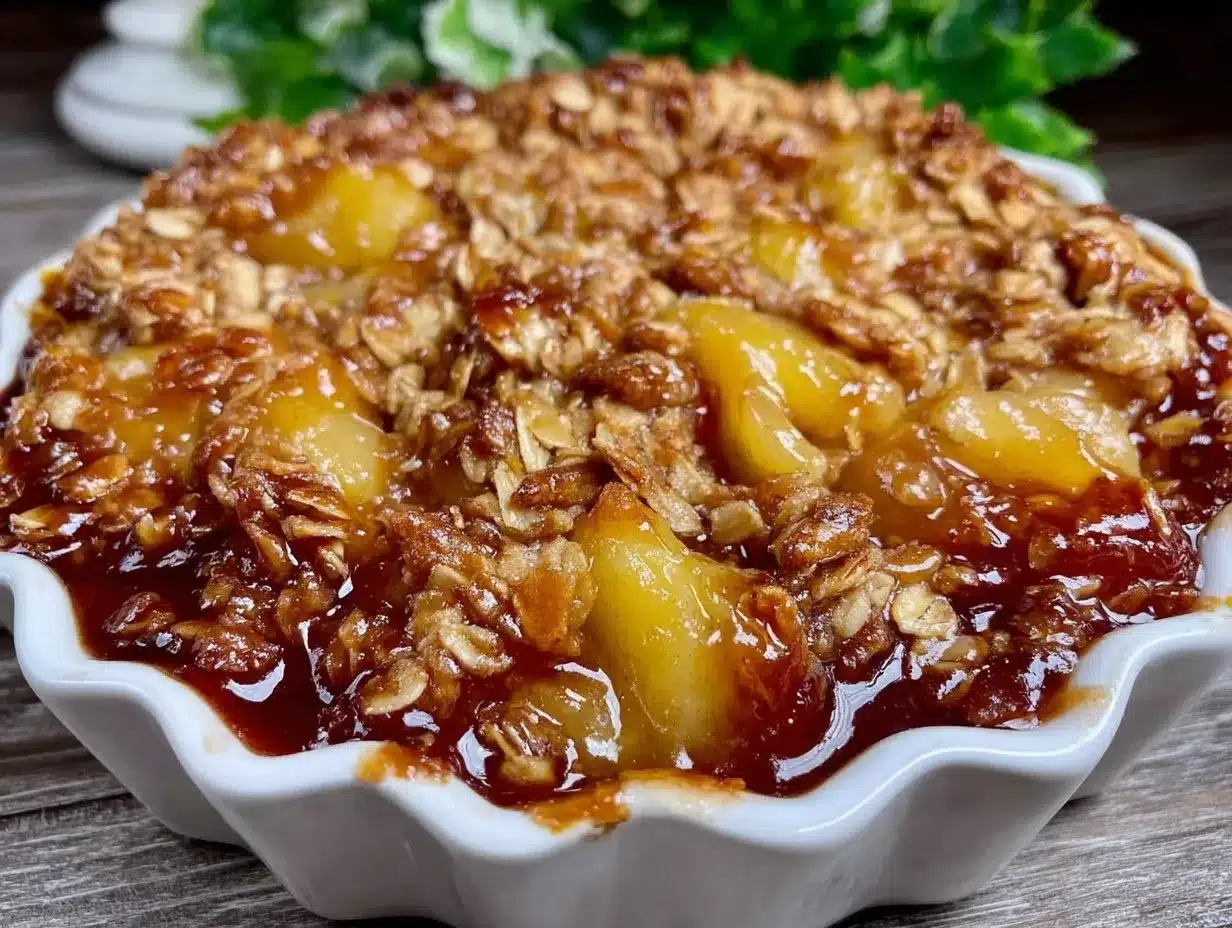 pear and ginger cobbler preparation steps