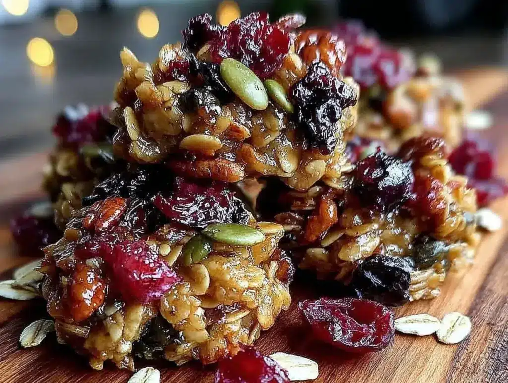 pumpkin spice granola clusters - featured image