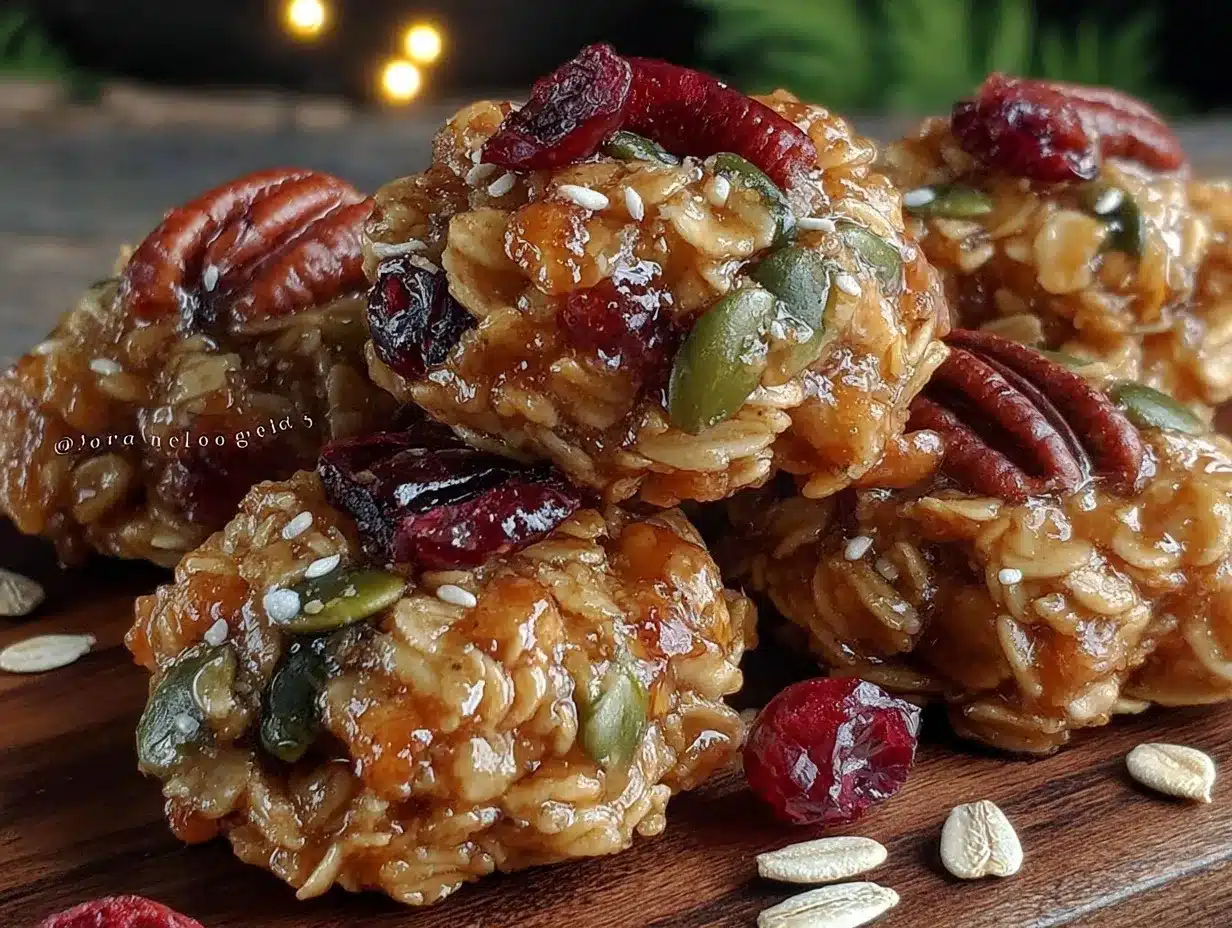 pumpkin spice granola clusters preparation steps
