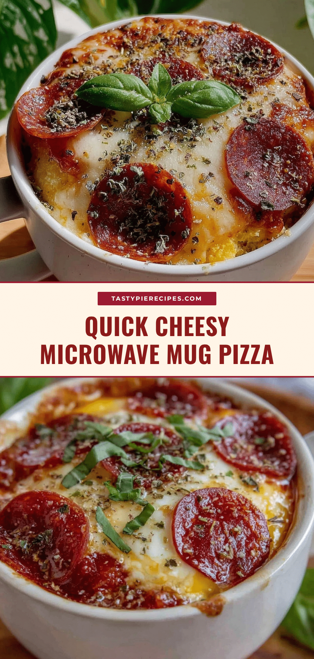 quick cheesy mug pizza recipe recipe