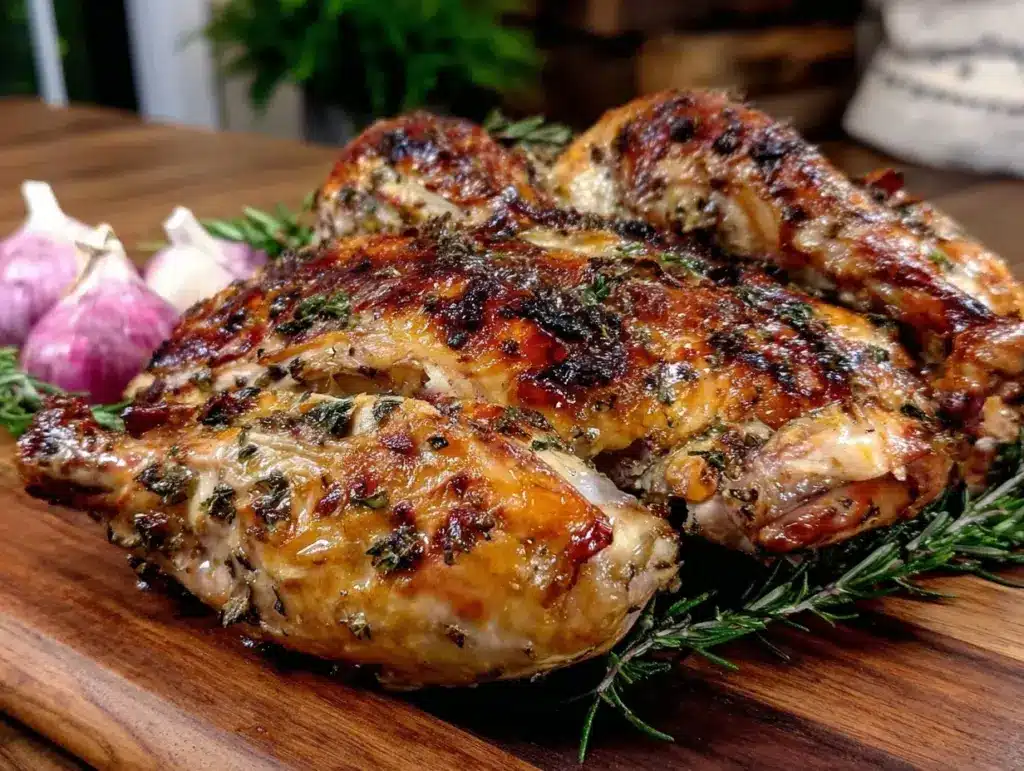 quick spatchcock turkey - featured image