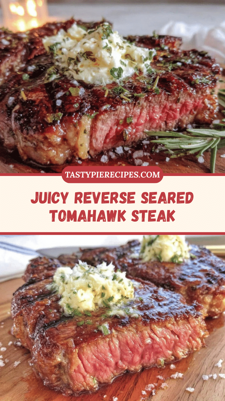 reverse seared tomahawk steak recipe