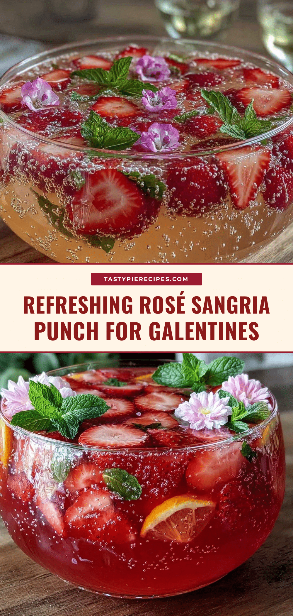 rosé sangria punch recipe