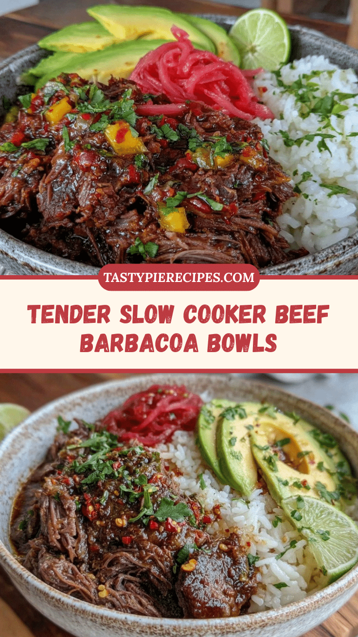 slow cooker beef barbacoa bowls recipe