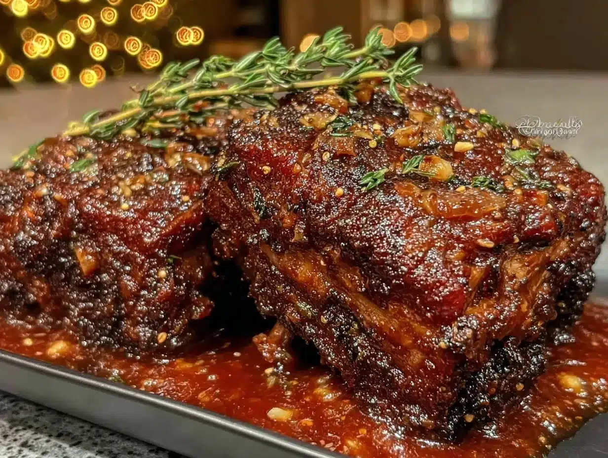 smoked beef short ribs preparation steps