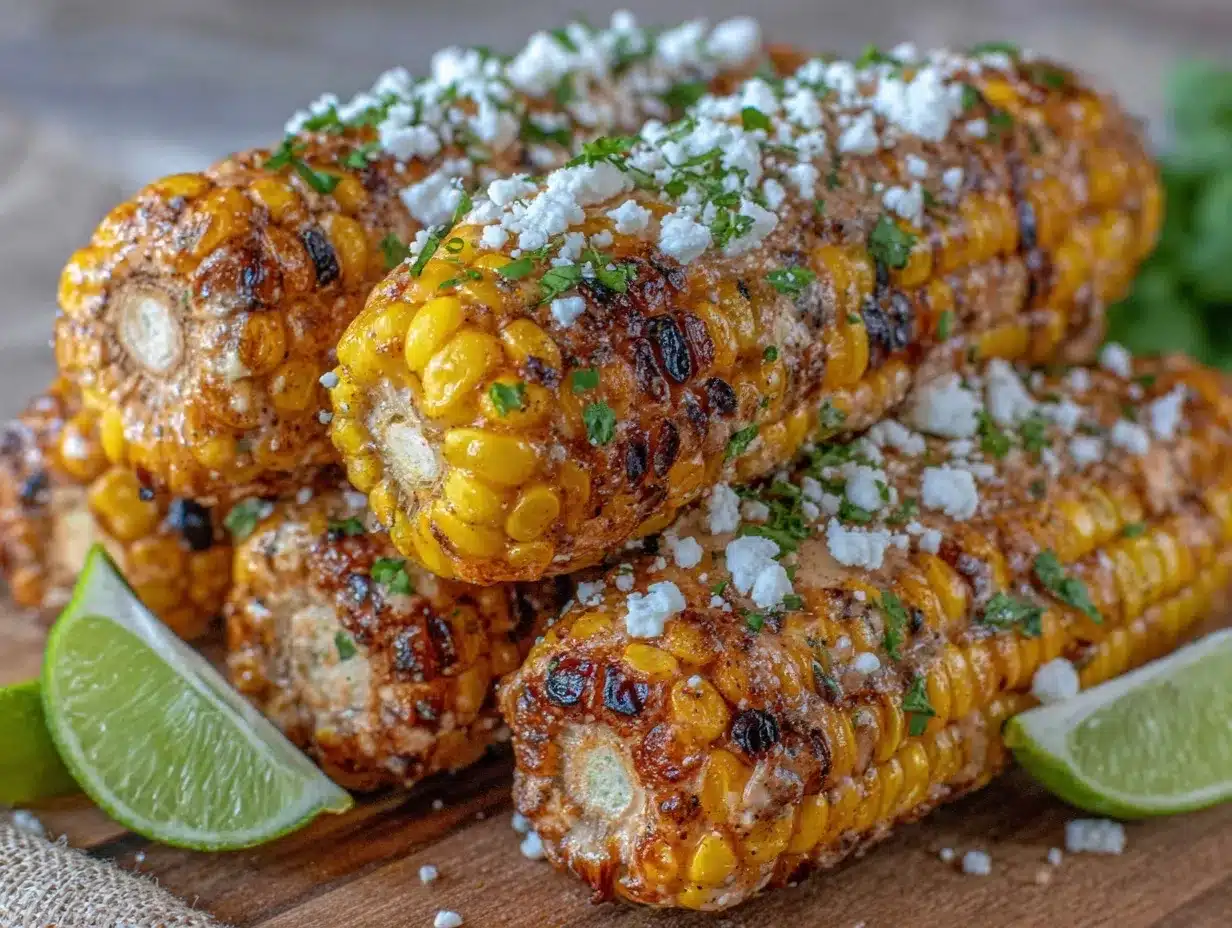 smoked street corn recipe preparation steps