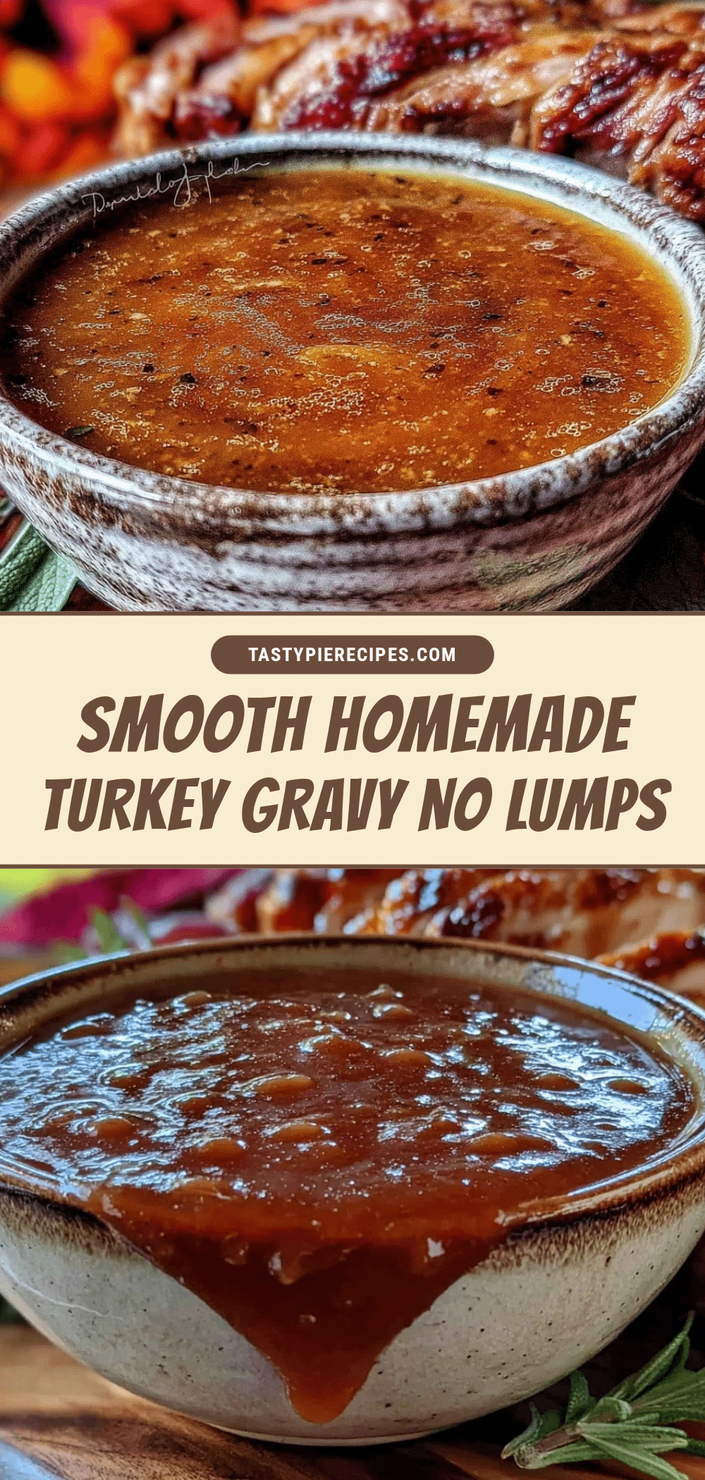 smooth homemade turkey gravy recipe