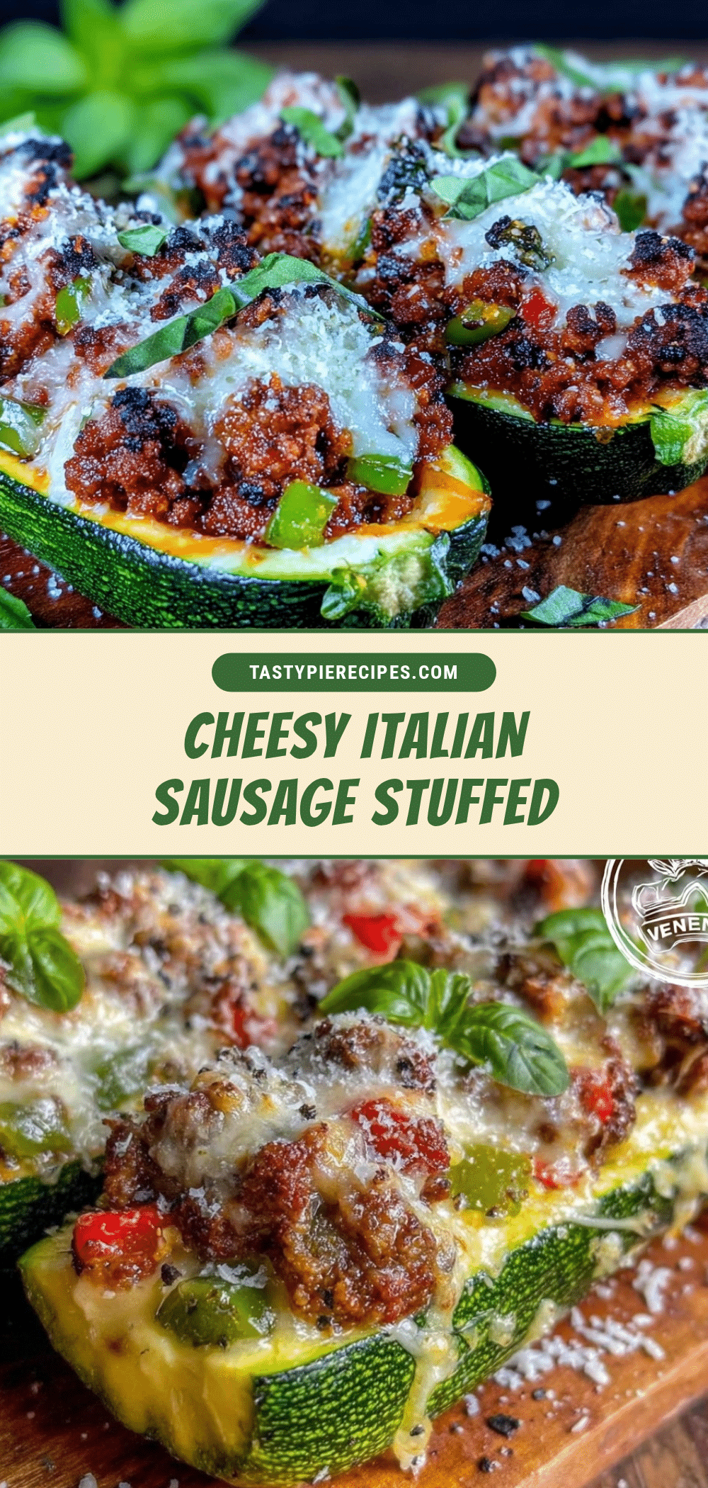 stuffed zucchini boats recipe