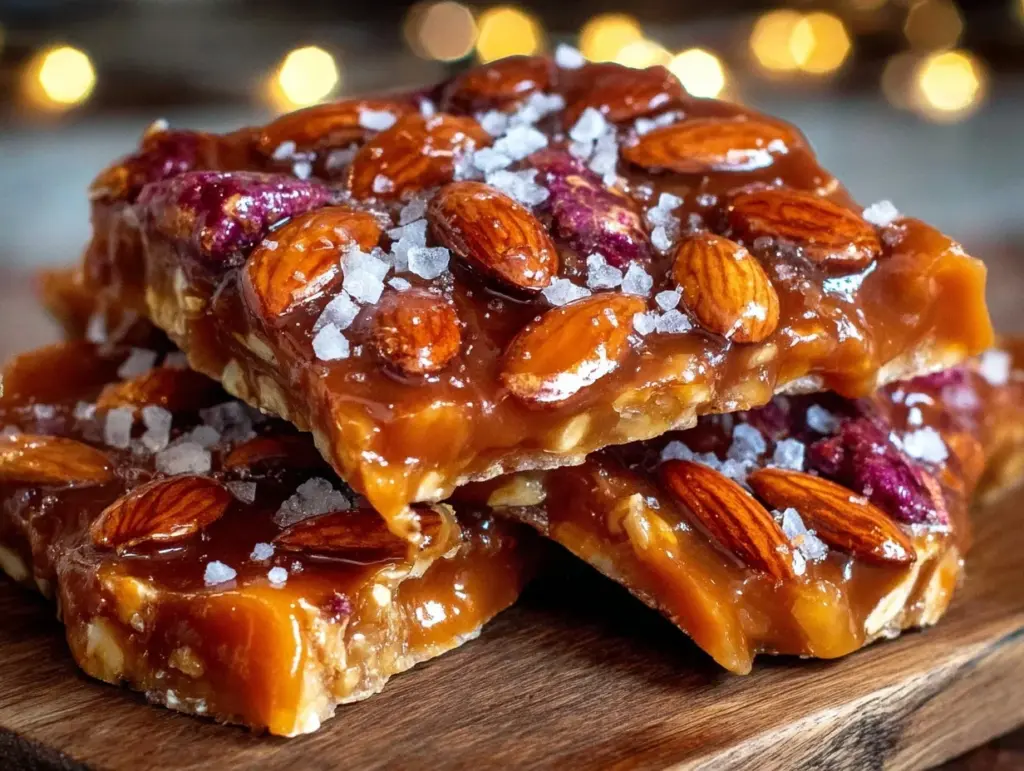 toffee crunch bark - featured image