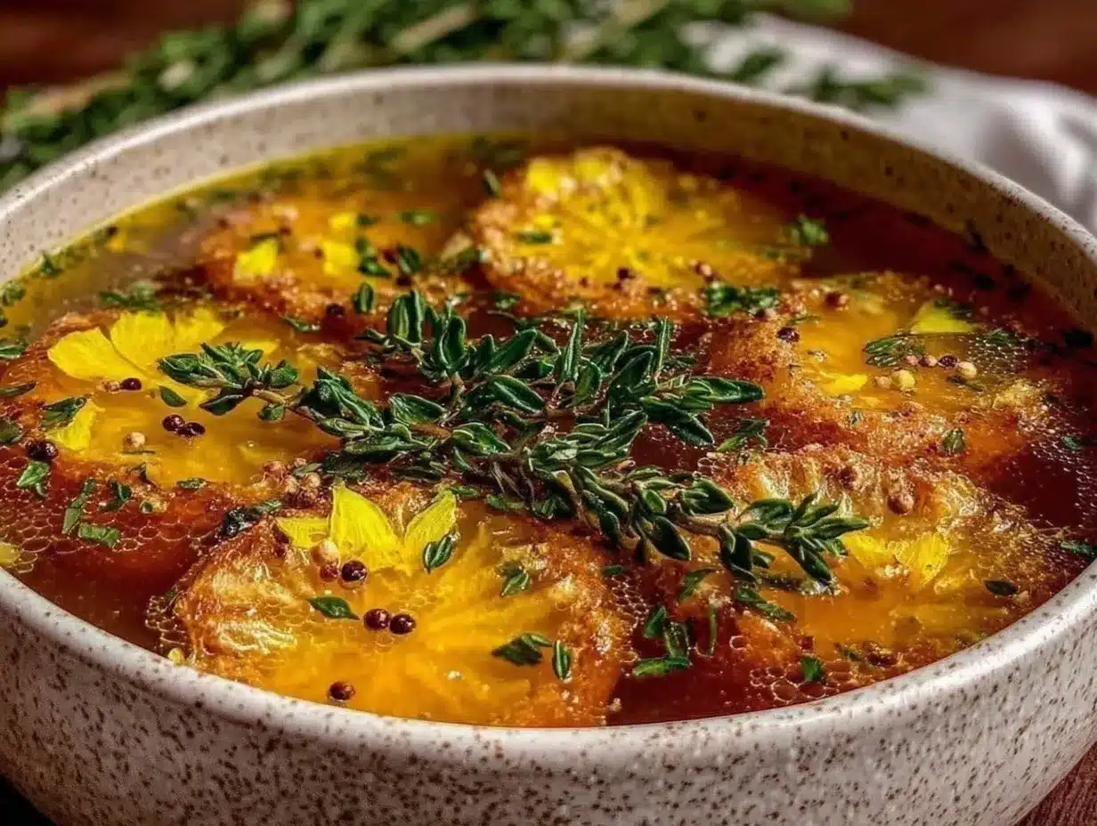 turmeric ginger bone broth preparation steps