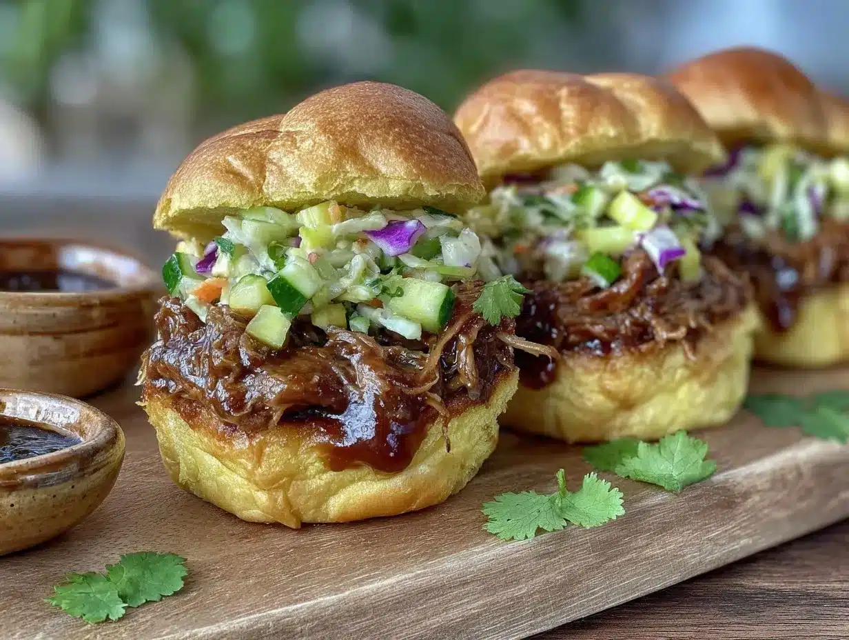 vegan bbq jackfruit sliders preparation steps