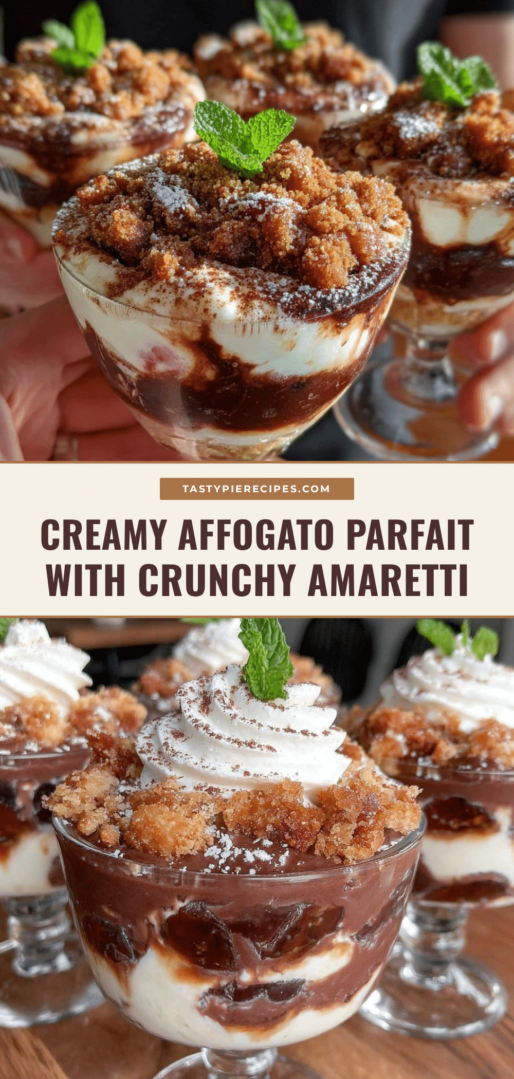 affogato parfait cups recipe