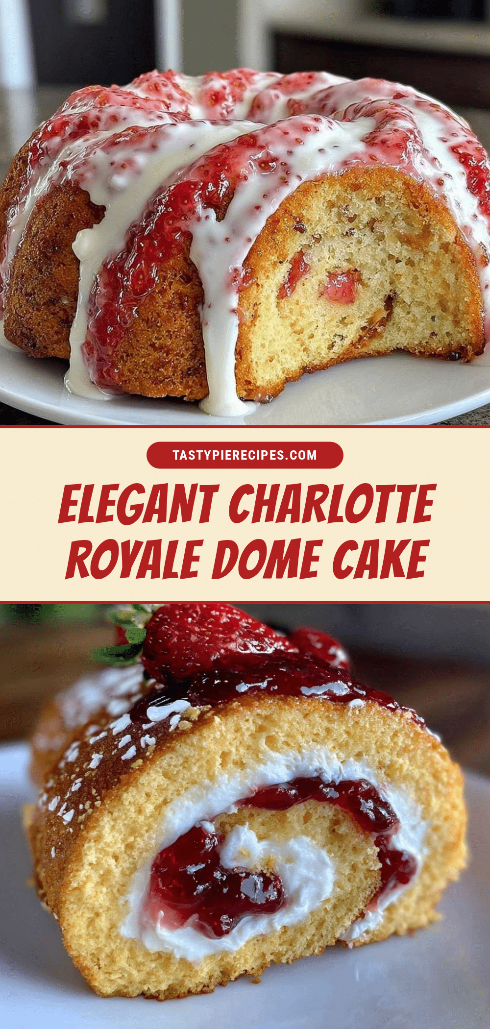 Charlotte Royale Dome Cake recipe