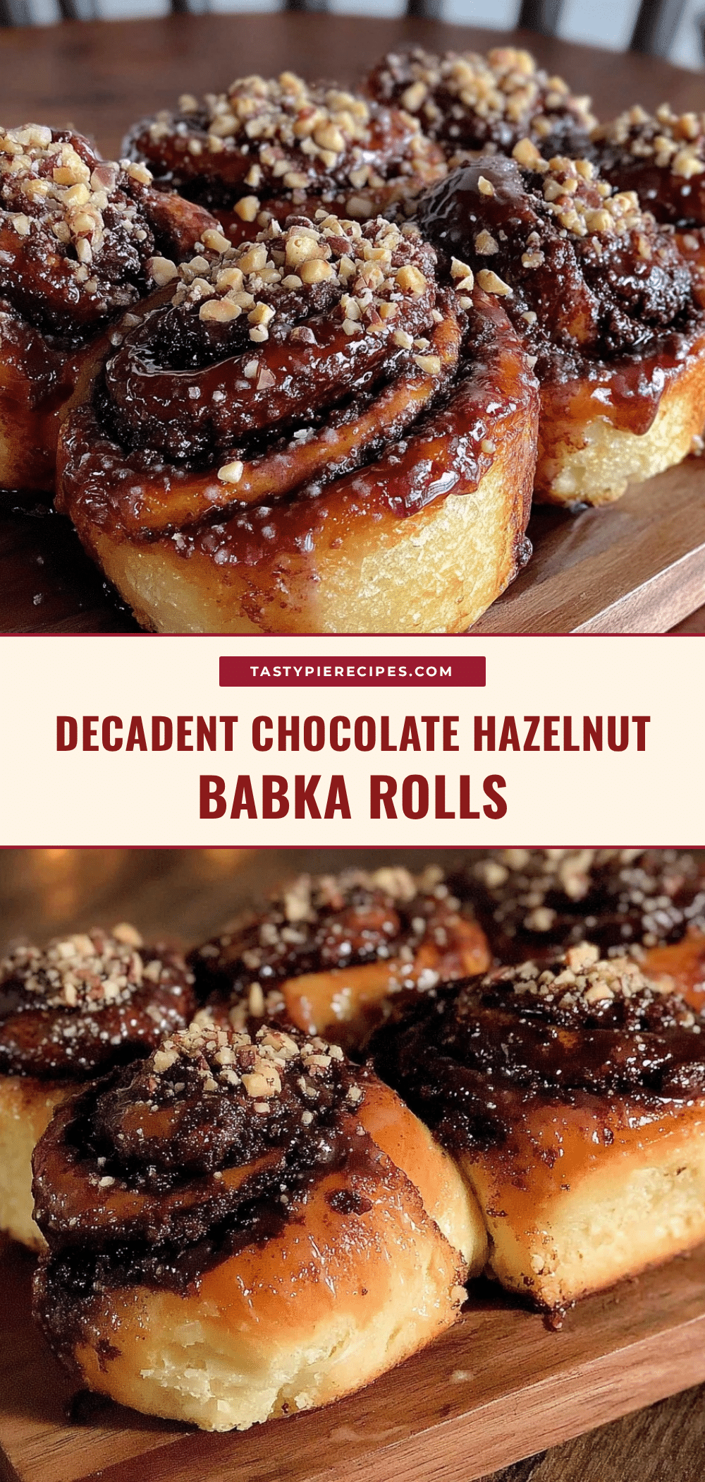 chocolate hazelnut babka rolls recipe
