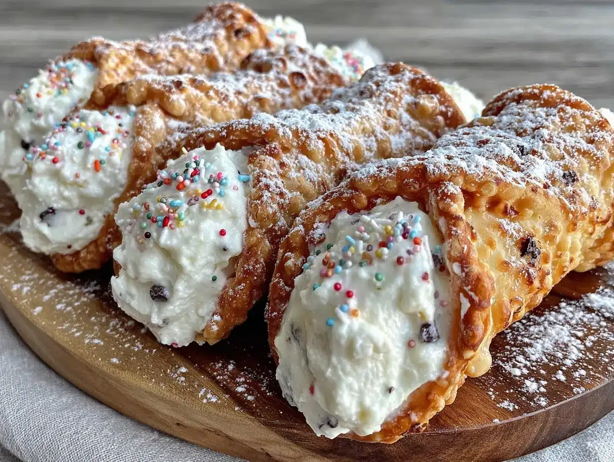 crispy celebration cannoli shells preparation steps