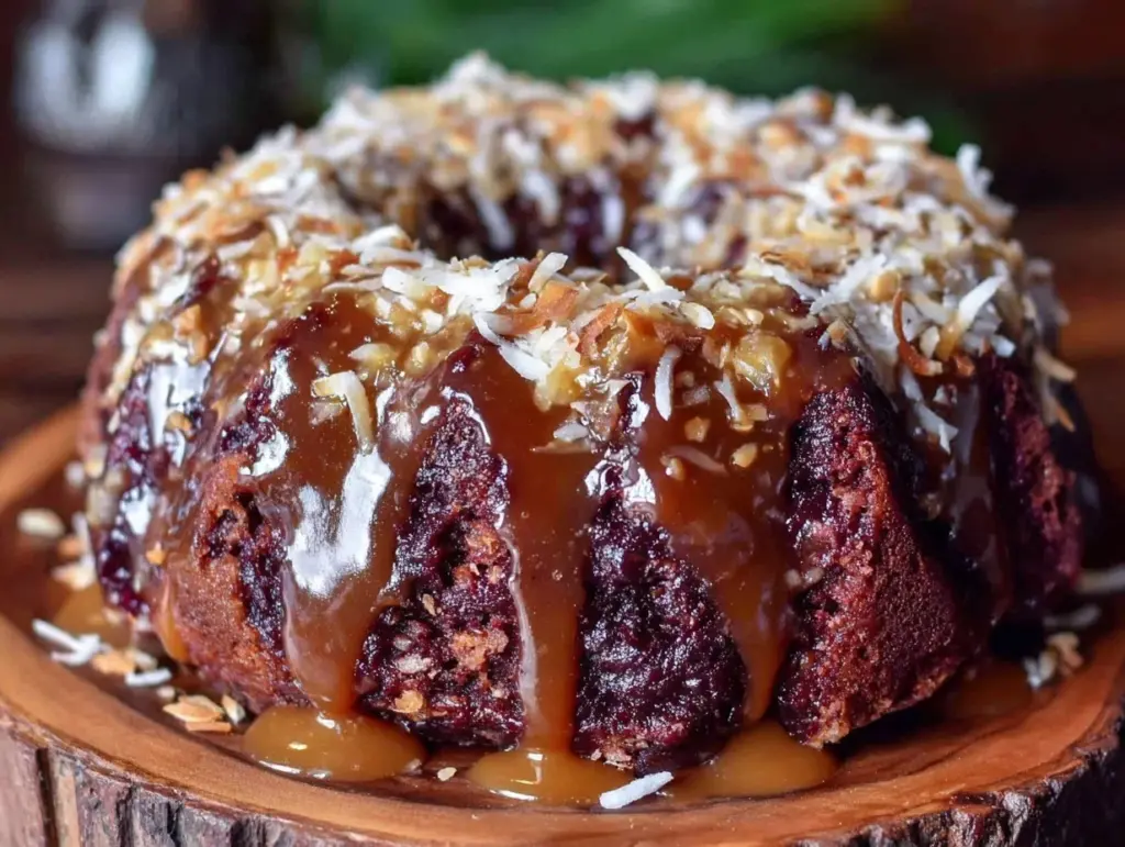 dark rum bundt cake - featured image