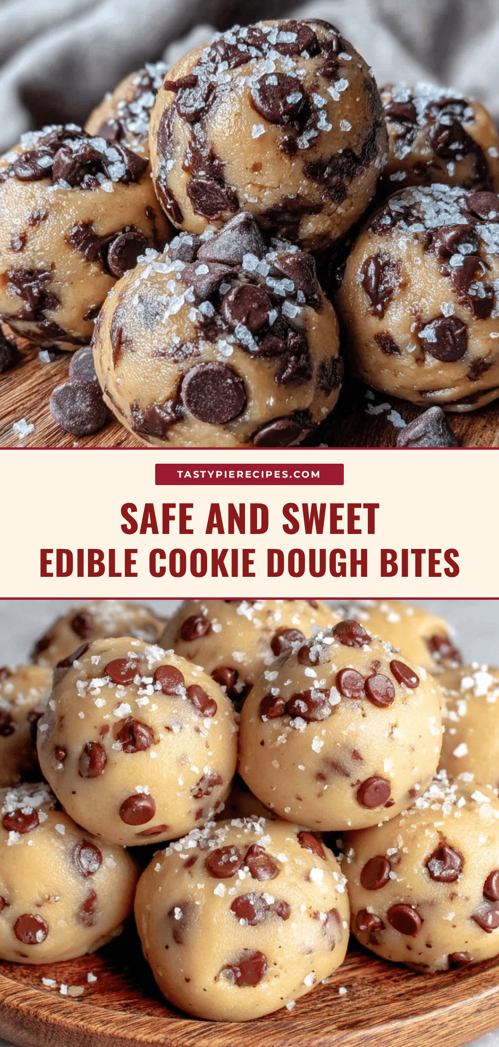 edible cookie dough bites recipe