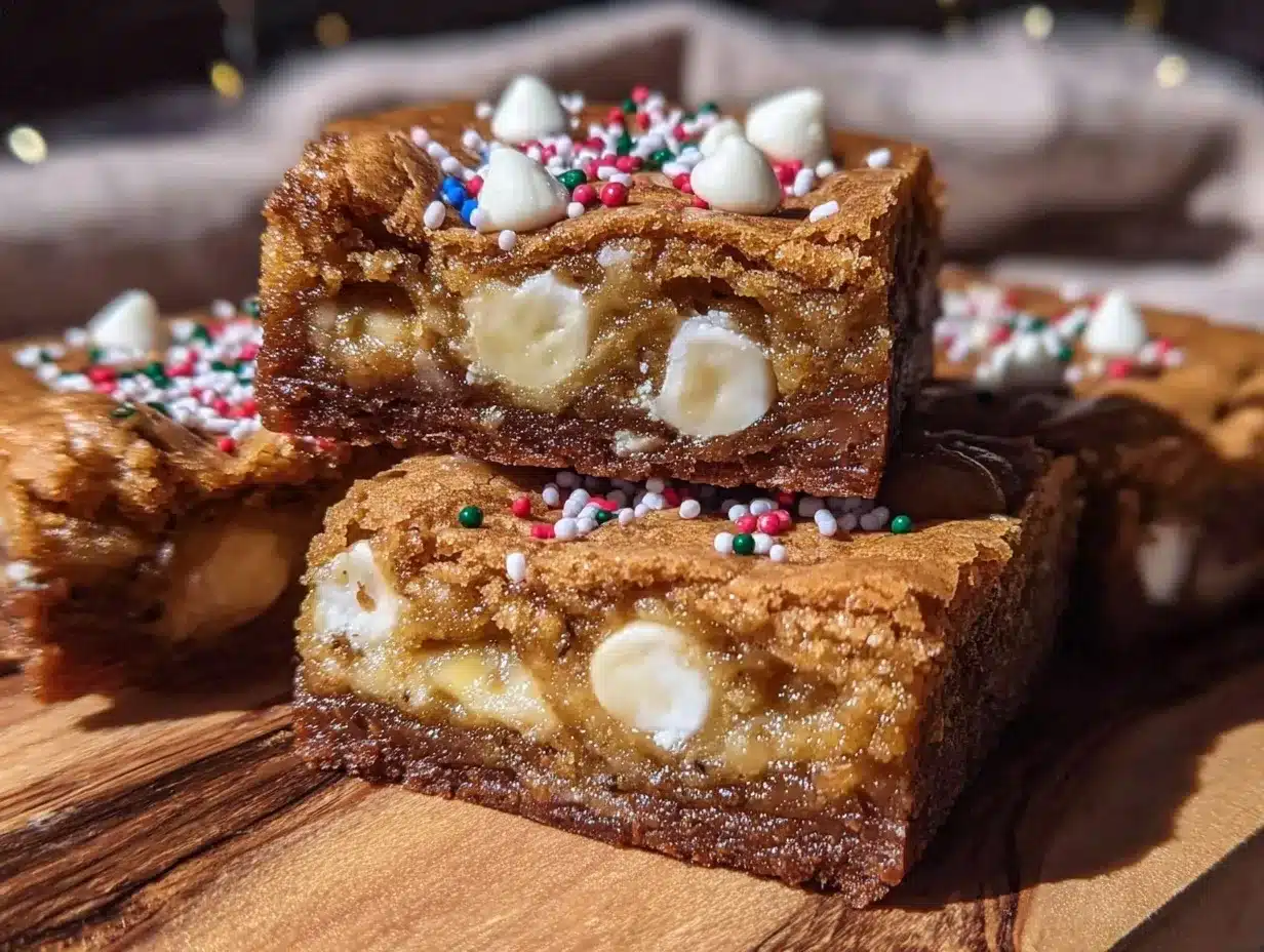festive patriotic blondie bars preparation steps