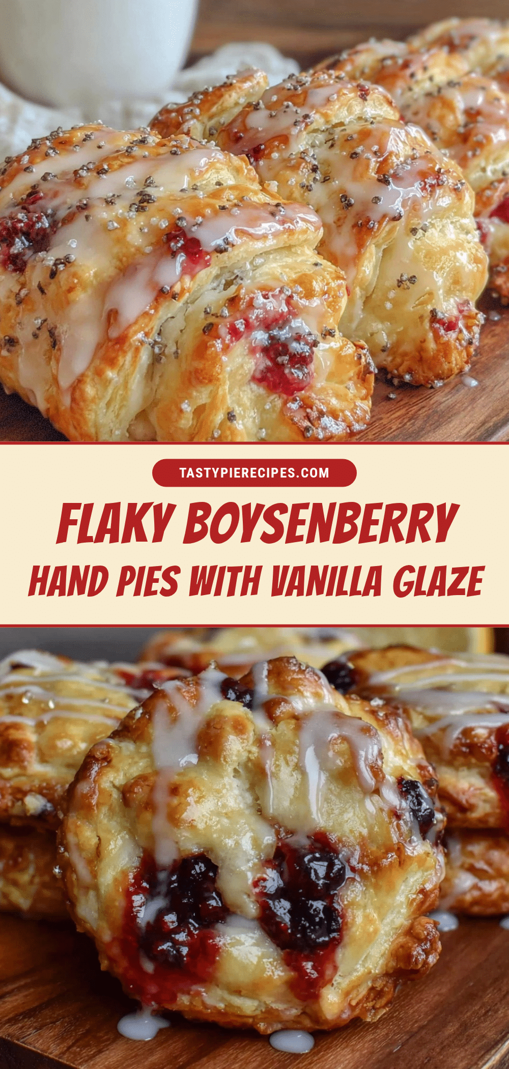 flaky boysenberry hand pies recipe