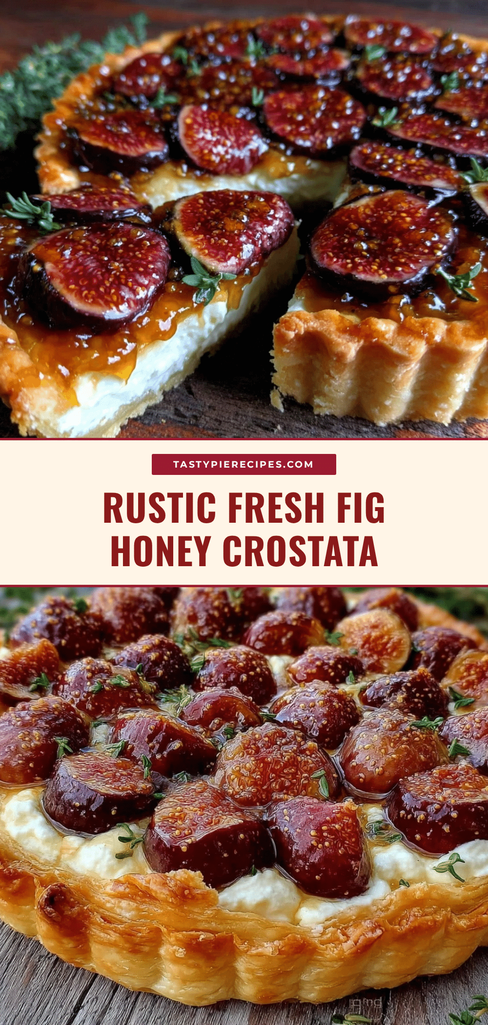 fresh fig and honey crostata recipe