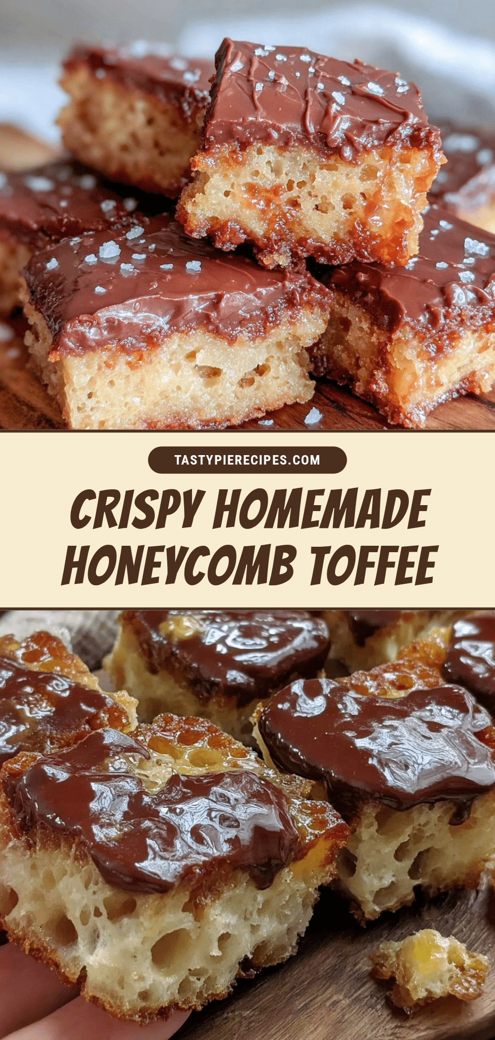 homemade honeycomb toffee sponge candy recipe