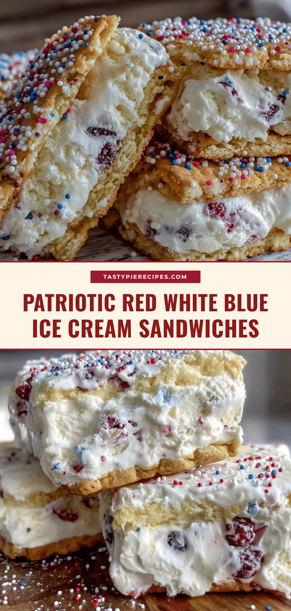 homemade ice cream sandwiches recipe