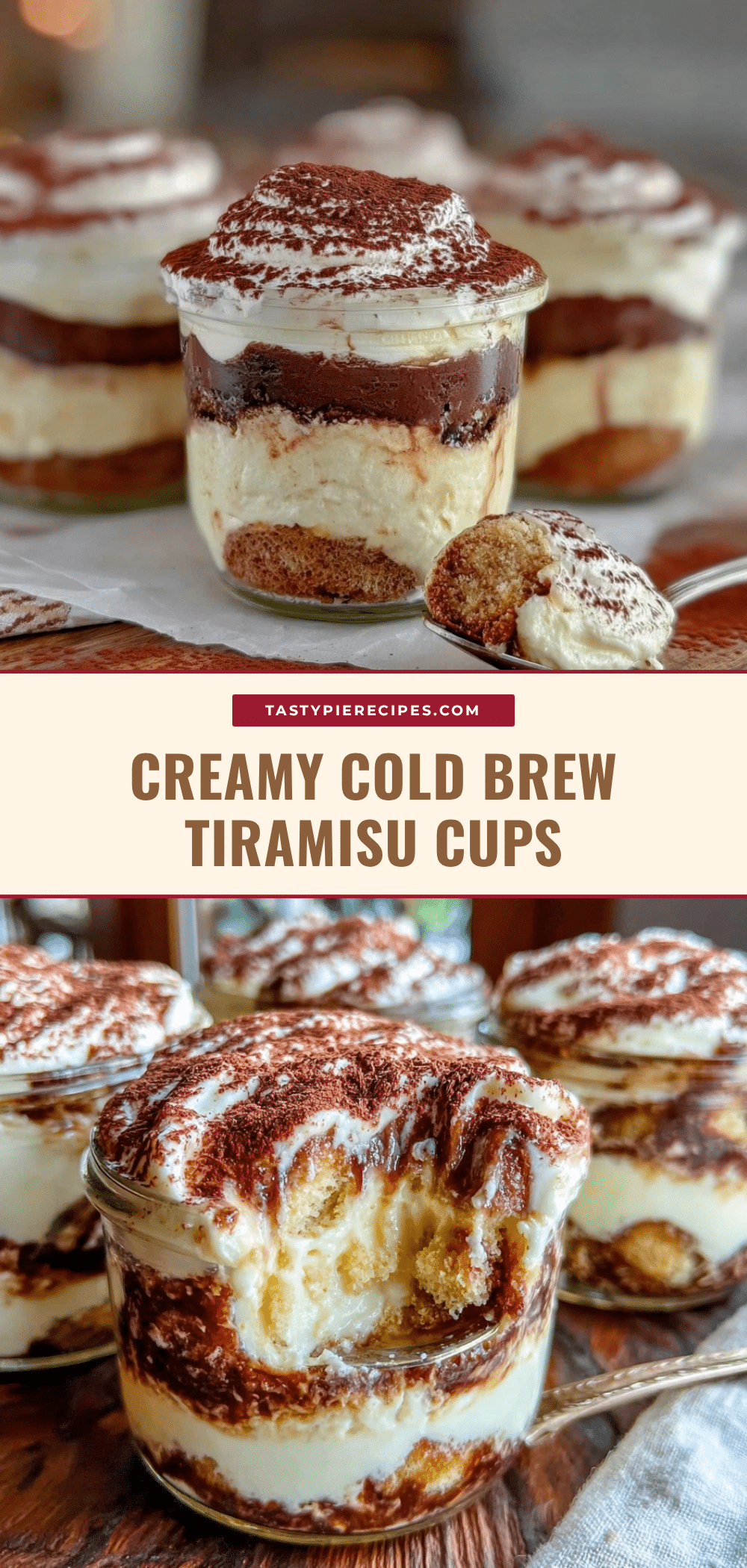 individual tiramisu cups recipe