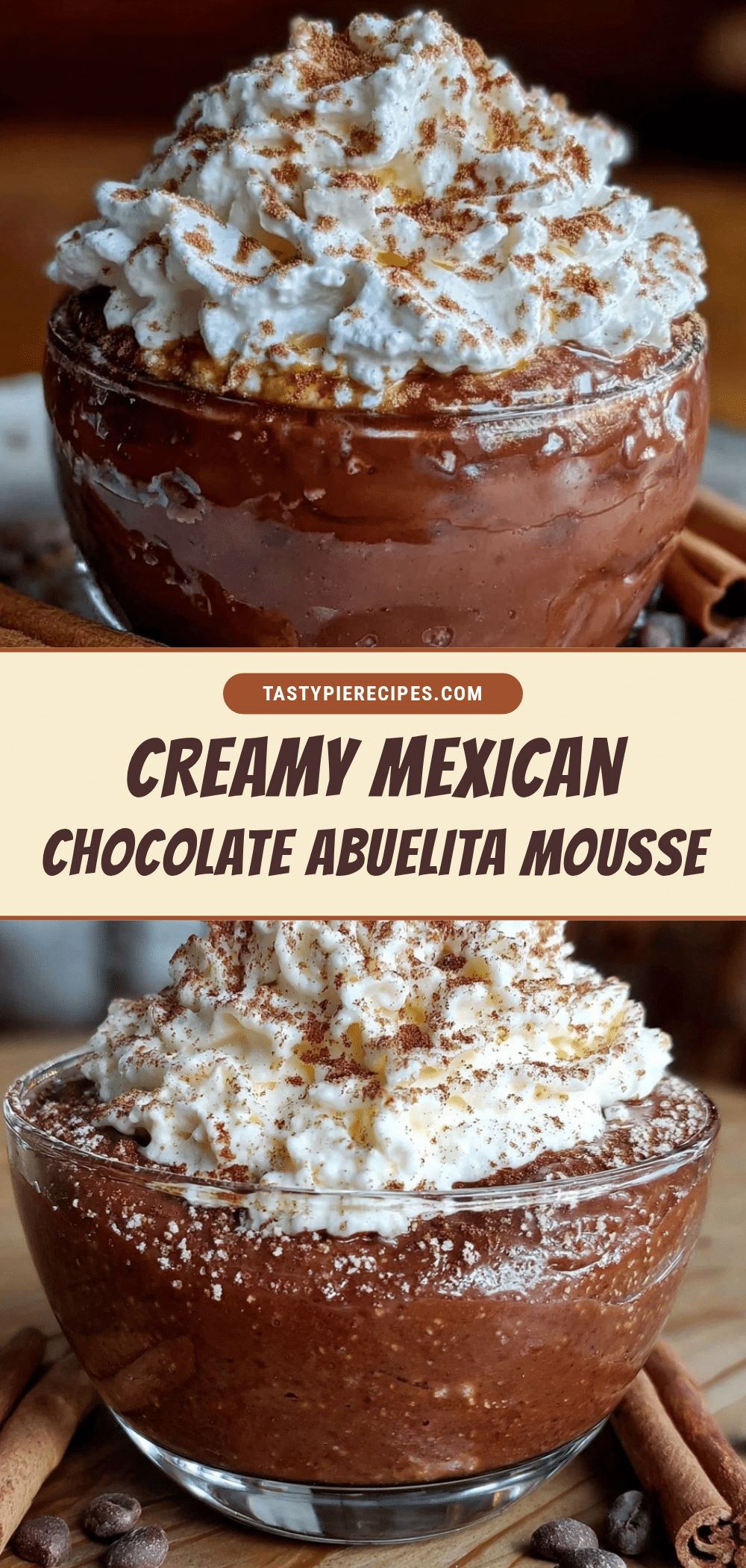 Mexican chocolate Abuelita mousse recipe
