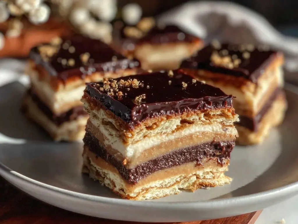 mini opera cake recipe - featured image