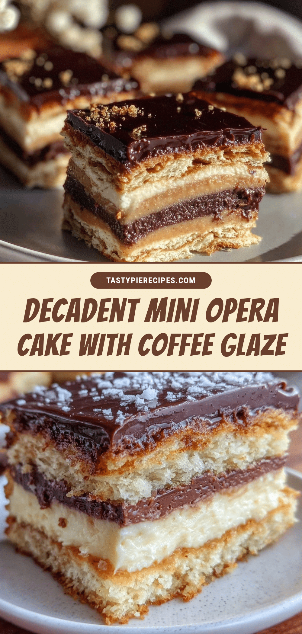 mini opera cake recipe recipe