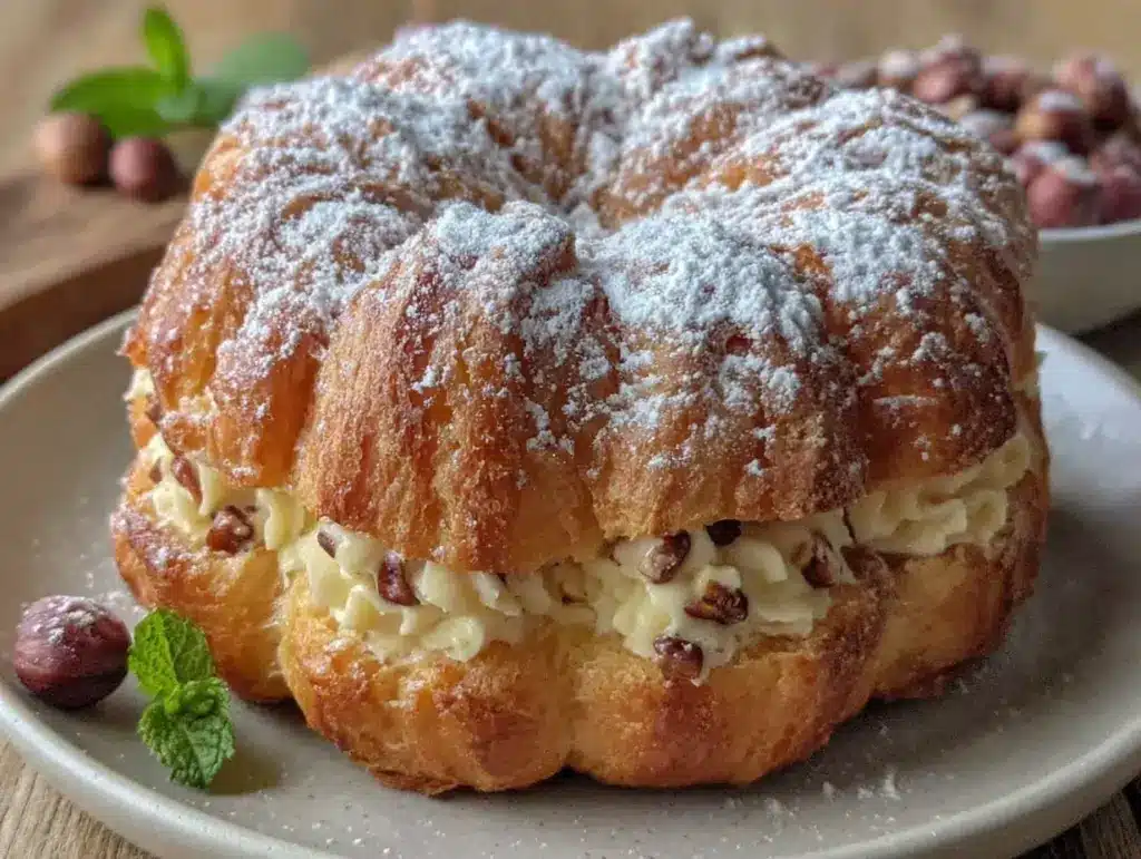 Paris-Brest choux ring - featured image