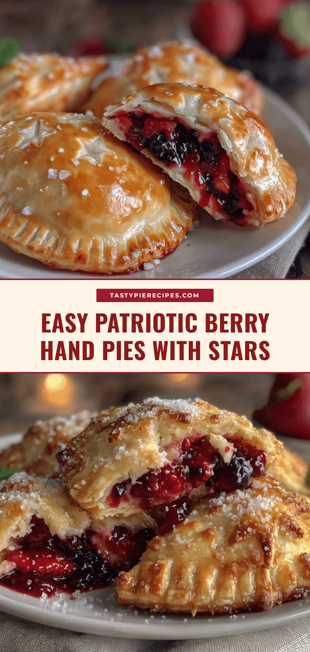 patriotic berry hand pies recipe