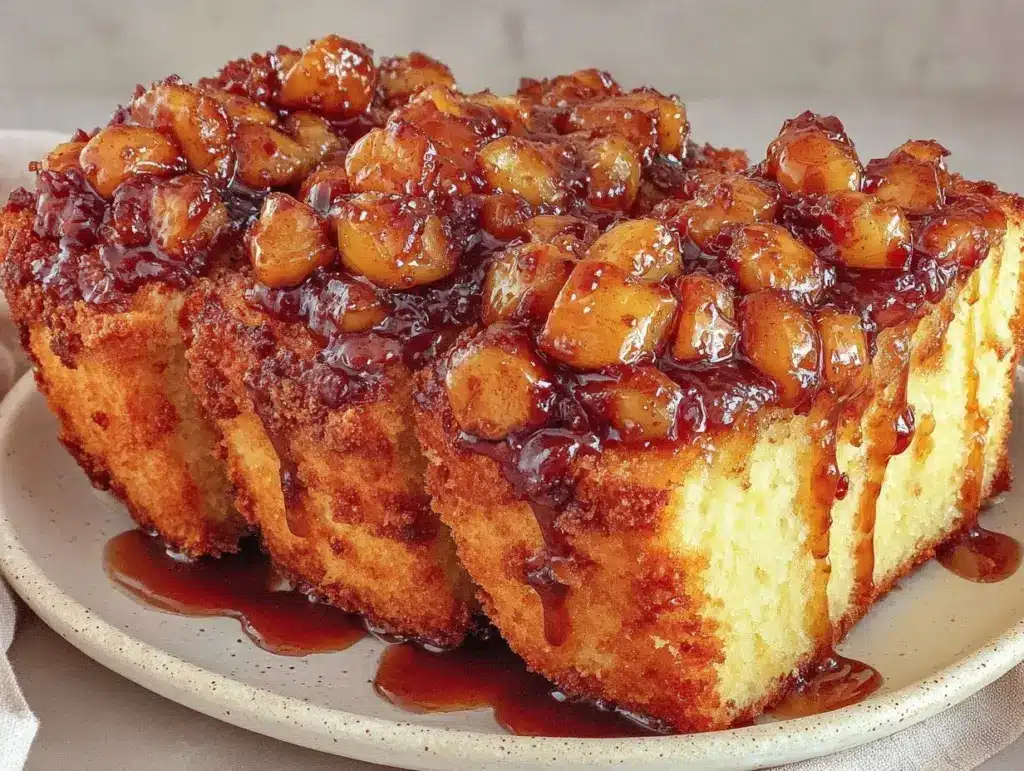 peach bourbon compote - featured image