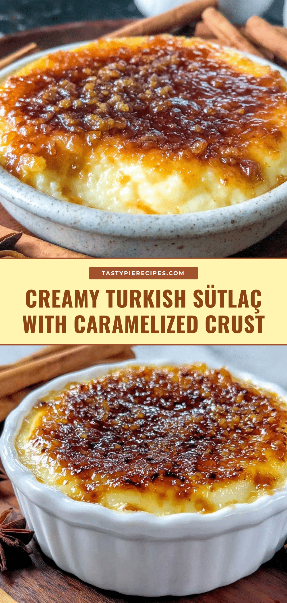 Turkish sütlaç rice pudding recipe