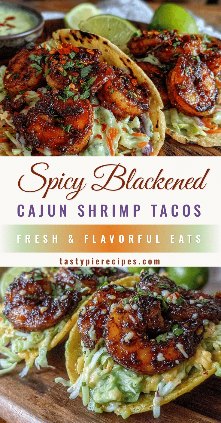 blackened cajun shrimp tacos recipe