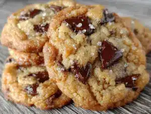 brown butter chocolate chip cookies - featured image