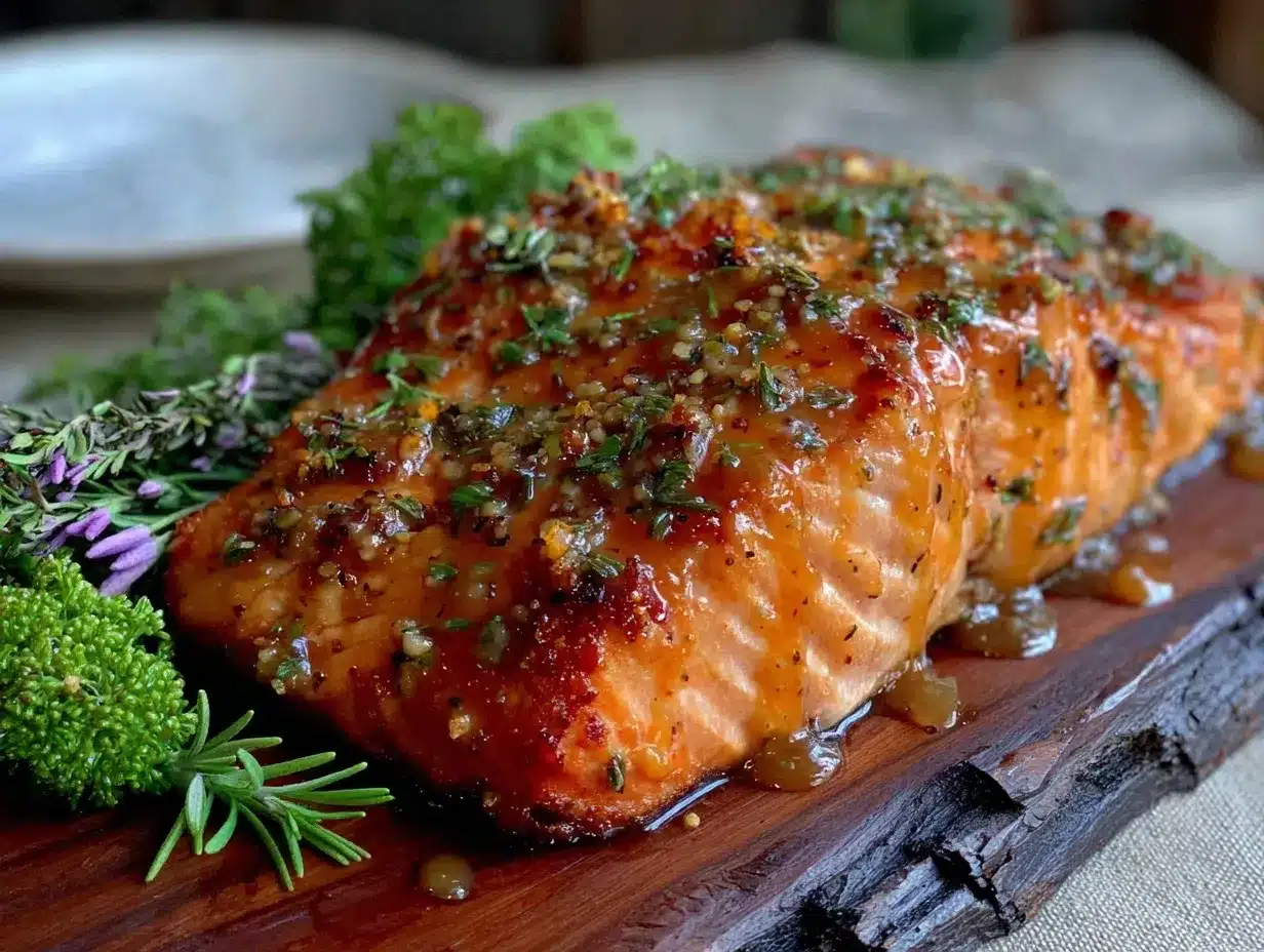 cedar plank salmon preparation steps