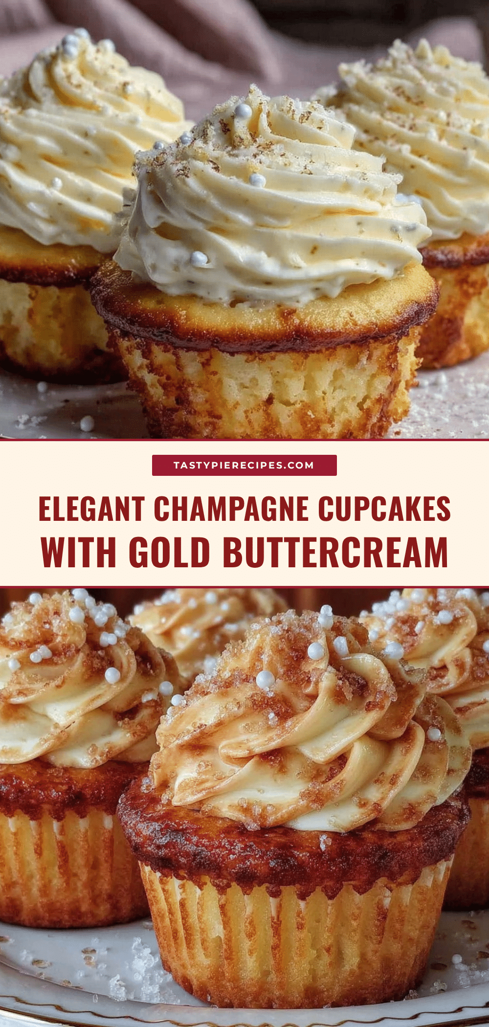 champagne cupcakes recipe
